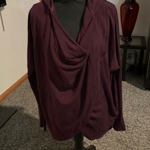 Athleta Purana Wrap Sweatshirt